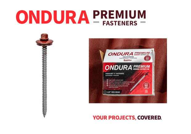 Ondura Premium Series Fasteners